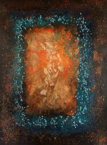 tranquility 16: portal to zen. par Jason Lincoln Jeffers, Peinture en vente sur Singulart