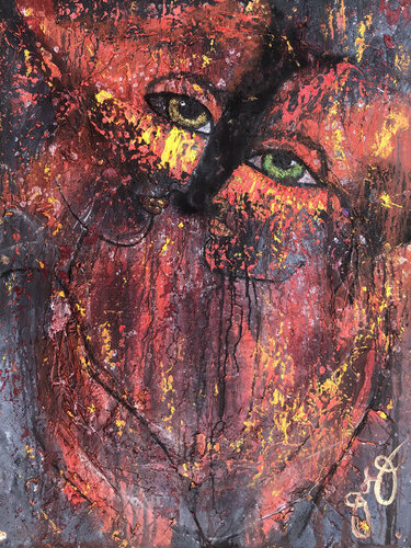 twin souls 16 von Jason Lincoln Jeffers, Werk auf Papier kaufen auf Singulart