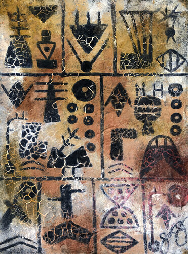 cuneiform 1 by Jason Lincoln Jeffers, Work on Paper for Sale on Singulart