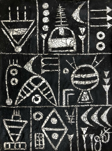 cuneiform 3 by Jason Lincoln Jeffers, Work on Paper for Sale on Singulart