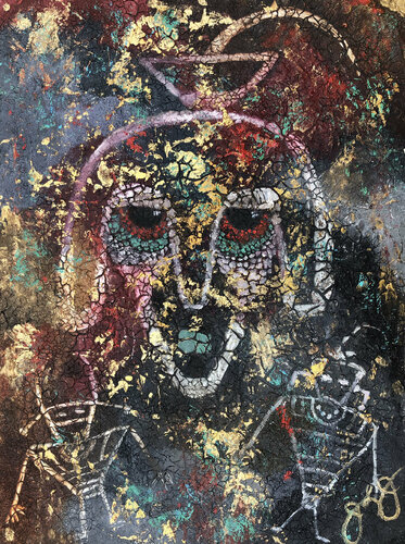 skinwalker 7 par Jason Lincoln Jeffers, Œuvre sur papier en vente sur Singulart