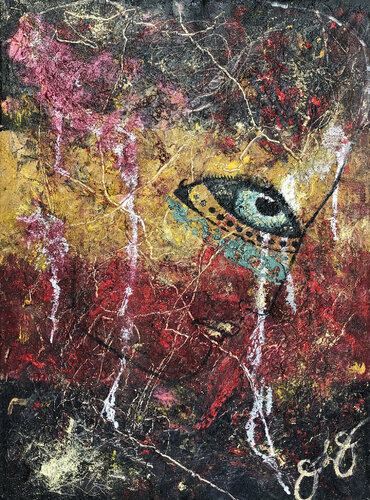 the shaman 3 di Jason Lincoln Jeffers, Opera su carta in vendita su Singulart