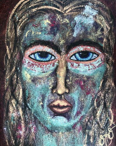 the shaman par Jason Lincoln Jeffers, Peinture en vente sur Singulart