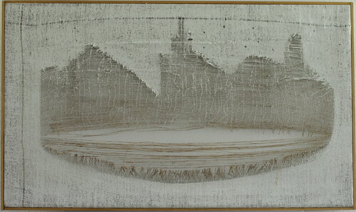 Paesaggio interiore de Giustino Caposciutti, Pintura a la venta en Singulart