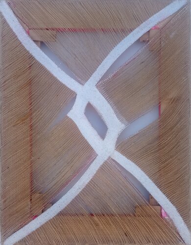 Movimento e riposo - 1991 de Giustino Caposciutti, Pintura a la venta en Singulart