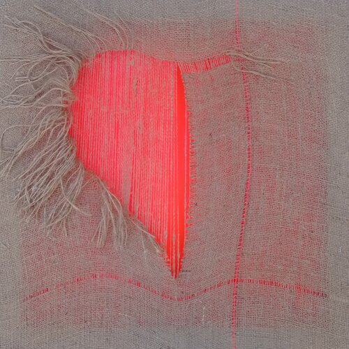 HeartArt: Aprire il cuore alla gioia van Giustino Caposciutti, Schilderij te koop op Singulart