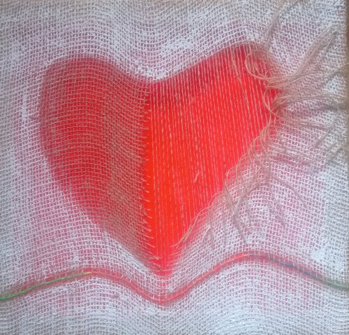 HeartArt: La pace respira! von Giustino Caposciutti, Malerei kaufen auf Singulart