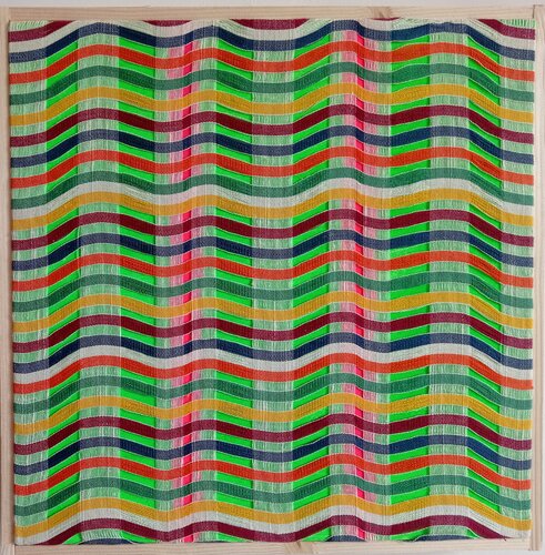 BioSìArt - Inner Frequency for total protection von Giustino Caposciutti, Textil kaufen auf Singulart