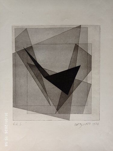 Relazioni (1974) von Giustino Caposciutti, Druck kaufen auf Singulart