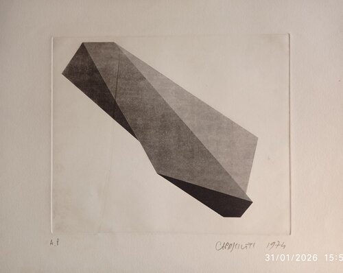 Strutture primarie 2 (1974) von Giustino Caposciutti, Druck kaufen auf Singulart