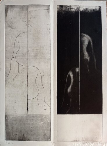 ...e/o... (1994) di Giustino Caposciutti, Stampa in vendita su Singulart