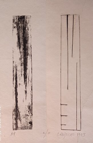 ...e/o... (1973) di Giustino Caposciutti, Stampa in vendita su Singulart