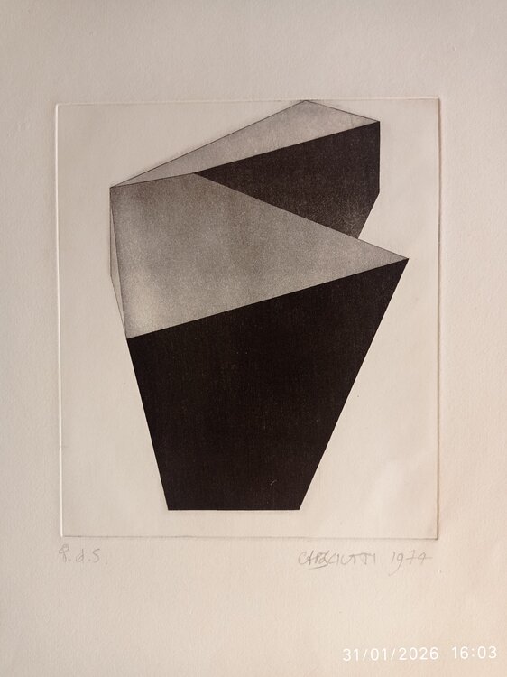 Strutture (1974) Giustino Caposciutti