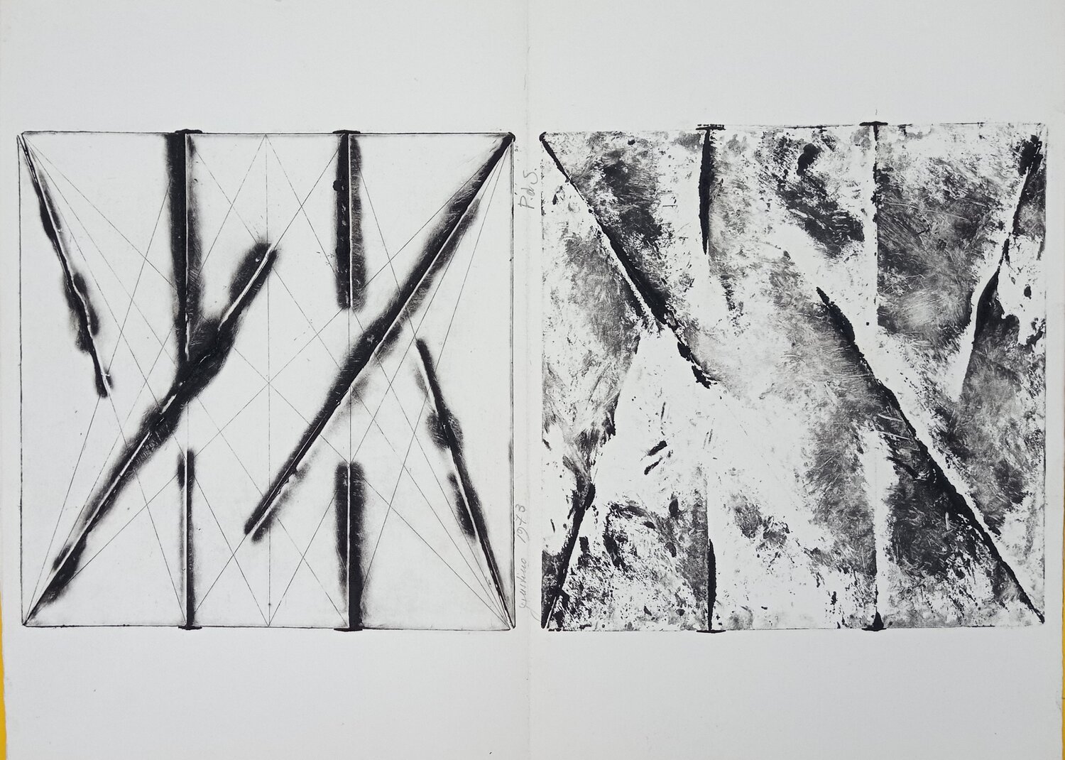 ...e/o... (double face con tagli) Giustino Caposciutti