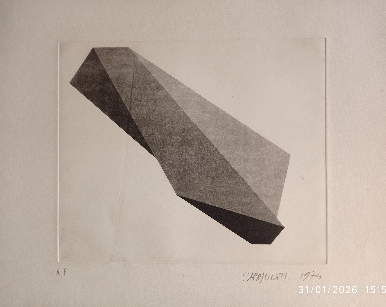 Strutture primarie 2 (1974) Giustino Caposciutti