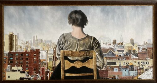 Über den Dingen di Thomas Johannsmeier, Pittura in vendita su Singulart