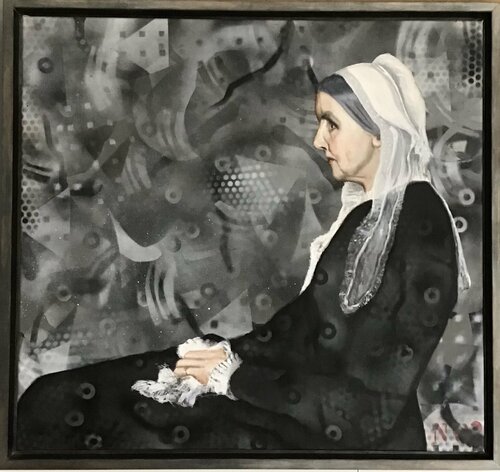 Arrangement in Grau und Schwarz No.2 di Thomas Johannsmeier, Pittura in vendita su Singulart