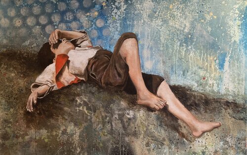 Lazy sunday von Thomas Johannsmeier, Malerei kaufen auf Singulart