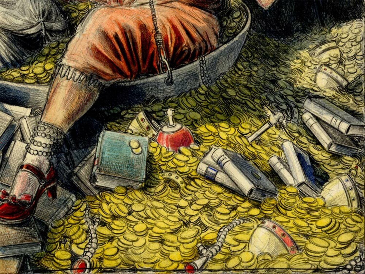 Superbia Überheblichkeit (Arrogance) von Andreas Noßmann (2012