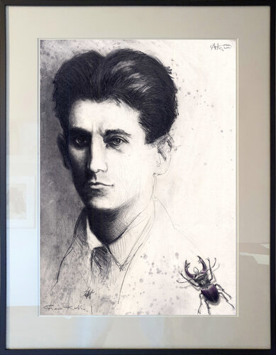 Franz Kafka par Andreas Noßmann, Dessin en vente sur Singulart