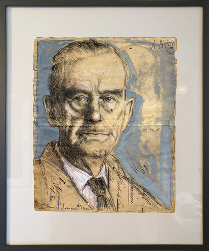 Thomas Mann by Andreas Noßmann, Drawing for Sale on Singulart