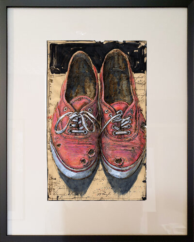 Nur einen kurzen Sommer lang (Just for a short summer) par Andreas Noßmann, Dessin en vente sur Singulart