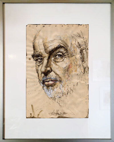 Sean Connery de Andreas Noßmann, Dibujo a la venta en Singulart
