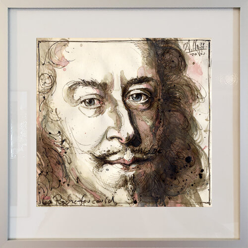 La Rochefoucauld de Andreas Noßmann, Dibujo a la venta en Singulart