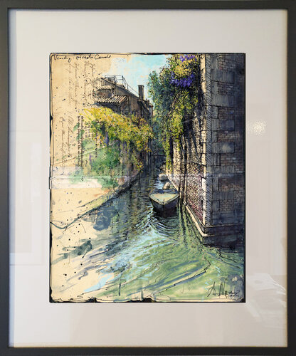 Piccolo Canale (Venedig) di Andreas Noßmann, Disegno in vendita su Singulart