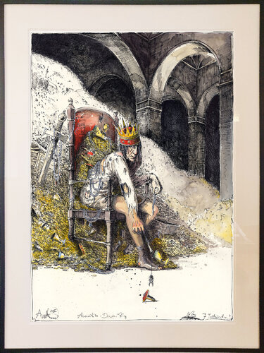 Avaritia - Der eine Ring von Andreas Noßmann, Zeichnungen kaufen auf Singulart