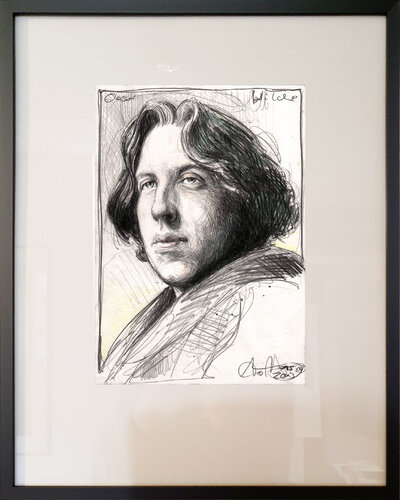 Oscar Wilde by Andreas Noßmann, Drawing for Sale on Singulart