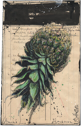 Annas Ananas di Andreas Noßmann, Disegno in vendita su Singulart