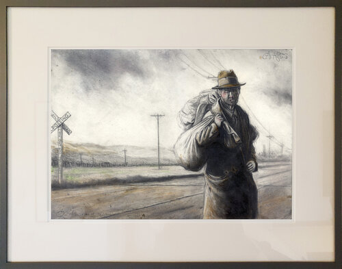 On the road again de Andreas Noßmann, Dibujo a la venta en Singulart
