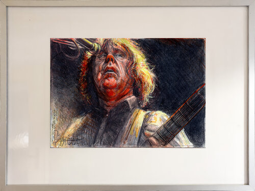 Gary Moore di Andreas Noßmann, Disegno in vendita su Singulart
