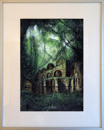 Hidden Place by Andreas Noßmann, 소묘 for Sale on Singulart