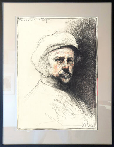 Rembrandt van Rijn von Andreas Noßmann, Zeichnungen kaufen auf Singulart
