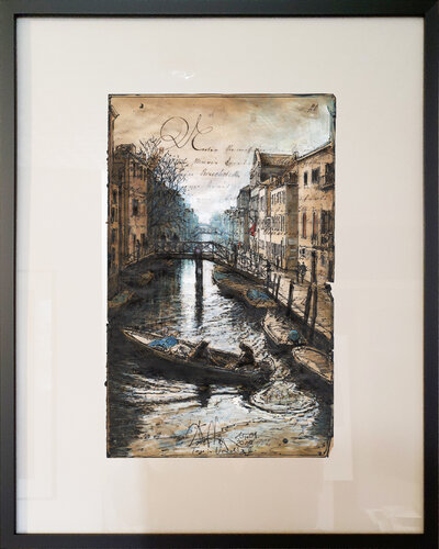 Tage in Venedig van Andreas Noßmann, Tekening te koop op Singulart