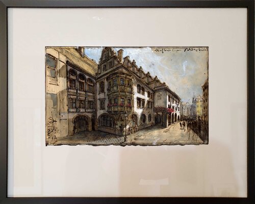 Hofbräuhaus München von Andreas Noßmann, Zeichnungen kaufen auf Singulart