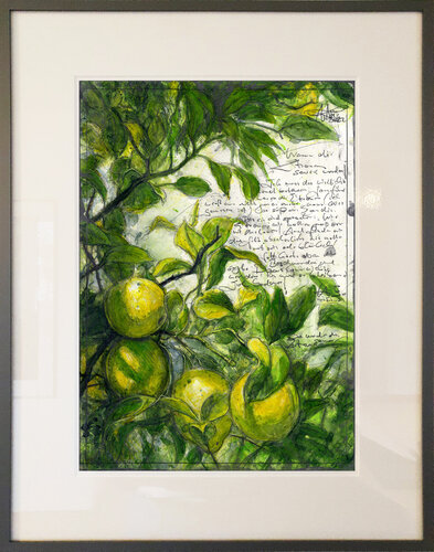 Warum die Zitronen sauer wurden (Why the lemons turned sour) by Andreas Noßmann, 소묘 for Sale on Singulart