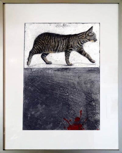 Catwalk by Andreas Noßmann, Drawing for Sale on Singulart