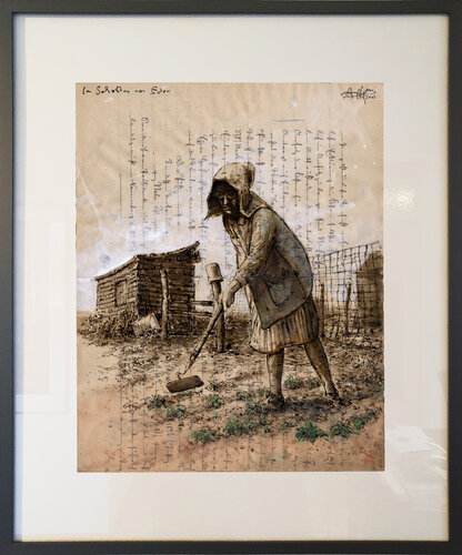 Im Schatten von Eden (In the shadow of Eden) by Andreas Noßmann, 소묘 for Sale on Singulart