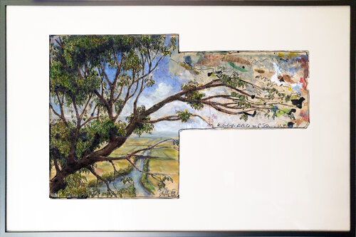 Kraken ähnliche Ästelei auf Schmierpapier (Octopus-like branches on scratch paper) de Andreas Noßmann, Dibujo a la venta en Singulart