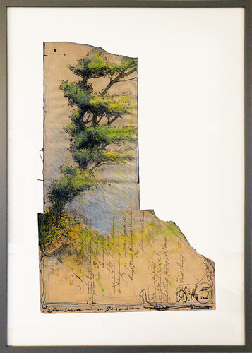 Dieses Desaster wird ... Minimalismus (This disaster will be...minimalism) di Andreas Noßmann, Disegno in vendita su Singulart