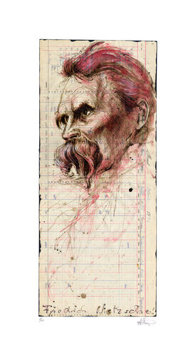 Friedrich Nietzsche von Andreas Noßmann, Druck kaufen auf Singulart