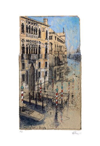 Canale Grande - Venedig by Andreas Noßmann, Print for Sale on Singulart