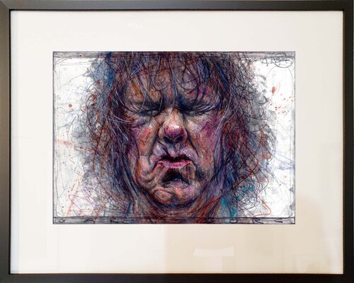 Gary Moore by Andreas Noßmann, 소묘 for Sale on Singulart