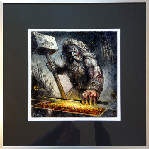 Hephaistos di Andreas Noßmann, Disegno in vendita su Singulart