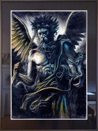 Zeus von Andreas Noßmann, Zeichnungen kaufen auf Singulart