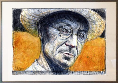 Hermann Hesse di Andreas Noßmann, Disegno in vendita su Singulart
