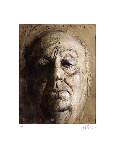 Alfred Hitchcock - Psycho von Andreas Noßmann, Druck kaufen auf Singulart